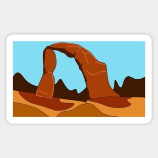 Arches National Park Sticker